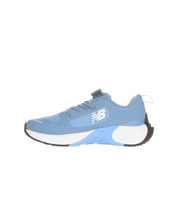 New Balance Kid's FuelCell Play Bungee Lace w/Top Strap Shoe Heron Blue
