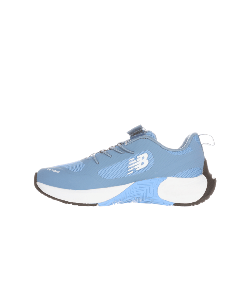 New Balance Kid's FuelCell Play Bungee Lace w/Top Strap Shoe Heron Blue