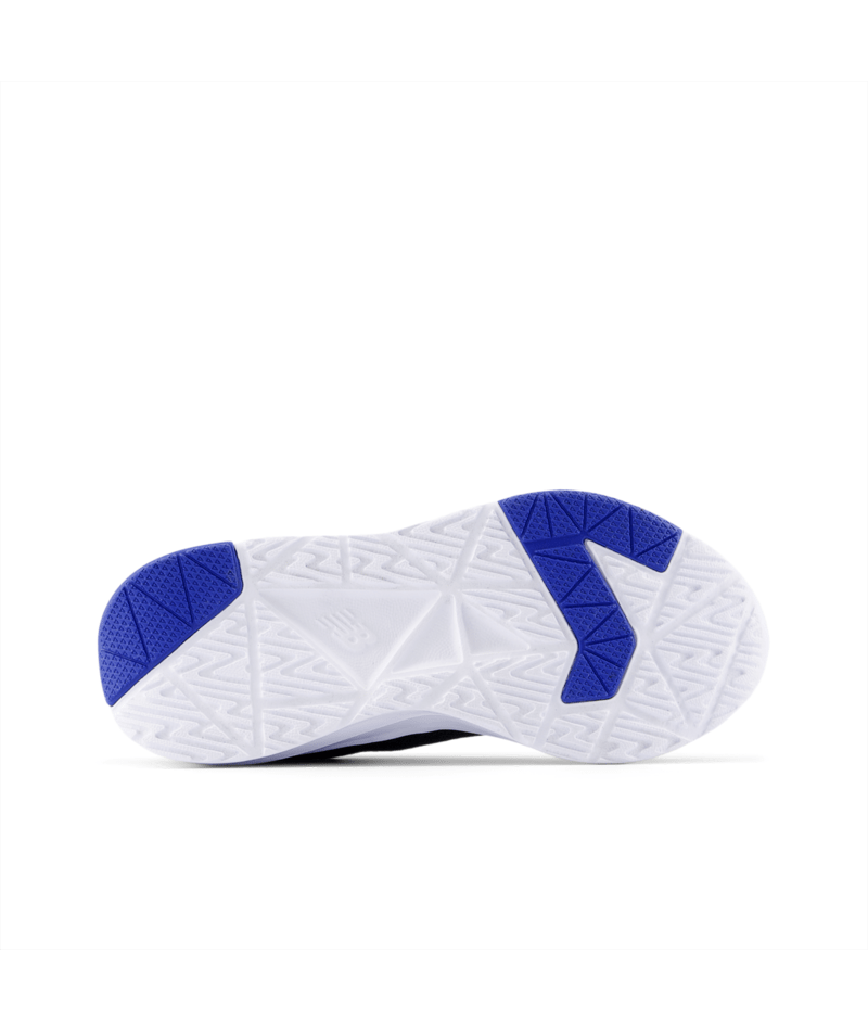 New Balance Kid's 578v1 Bungee Lace with Top Strap Shoe Black/Red/Royal