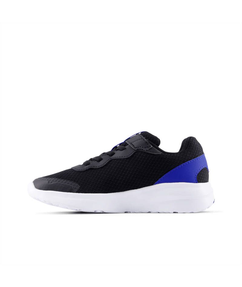 New Balance Kid's 578v1 Bungee Lace with Top Strap Shoe Black/Red/Royal