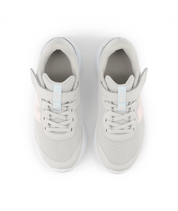 New Balance Kid's 578v1 Bungee Lace with Top Strap Shoe Grey Matter