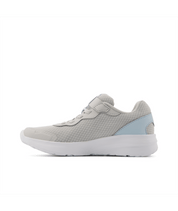 New Balance Kid's 578v1 Bungee Lace with Top Strap Shoe Grey Matter