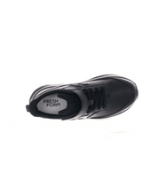 New Balance Kid's Fresh Foam Leather 625 Bungee Lace with Top Strap Shoe Black