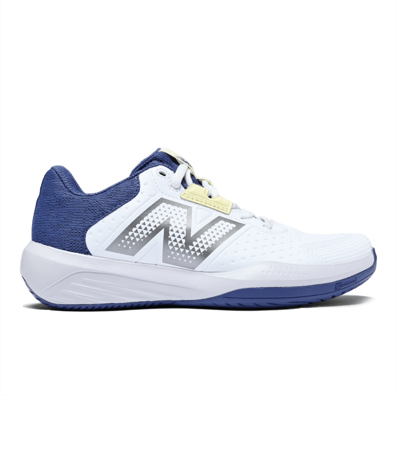 New Balance Women's 696v6 Wide (D) Tennis Shoe White