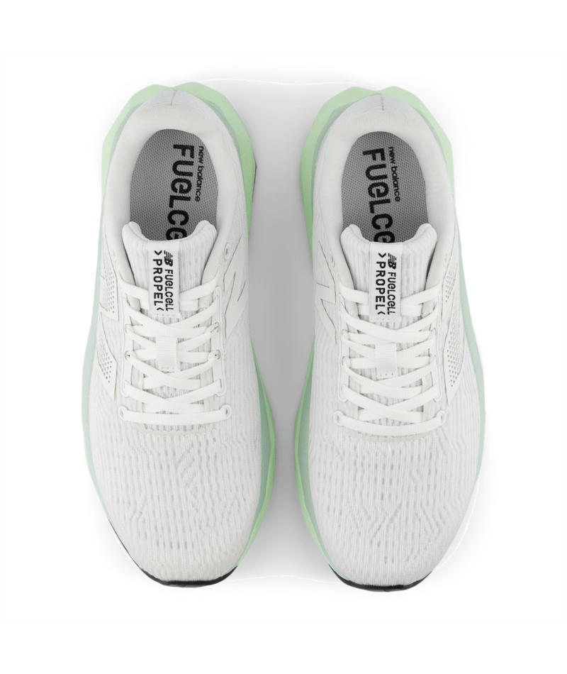 New Balance Women's FuelCell Propel v5 Wide (D) Shoe White/Melon