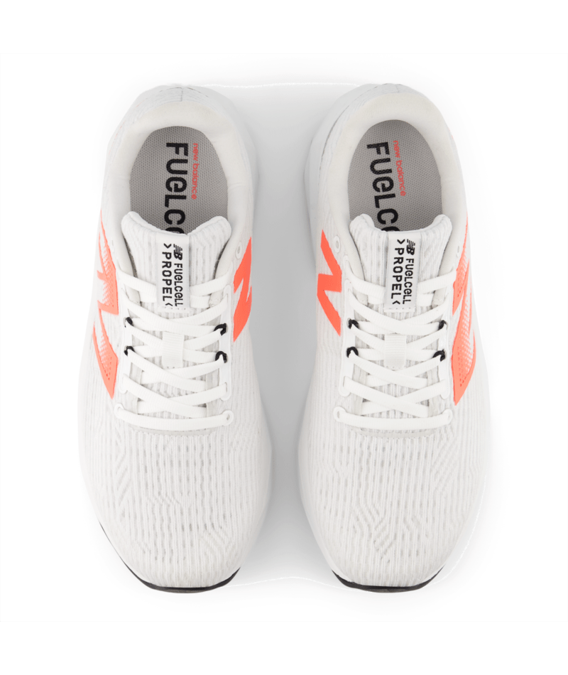 New Balance Women's FuelCell Propel v5 Wide (D) Shoe White/Red