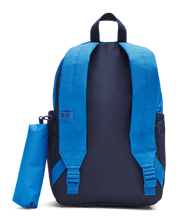 Under Armour Essential Printed Backpack Blue Atlantis