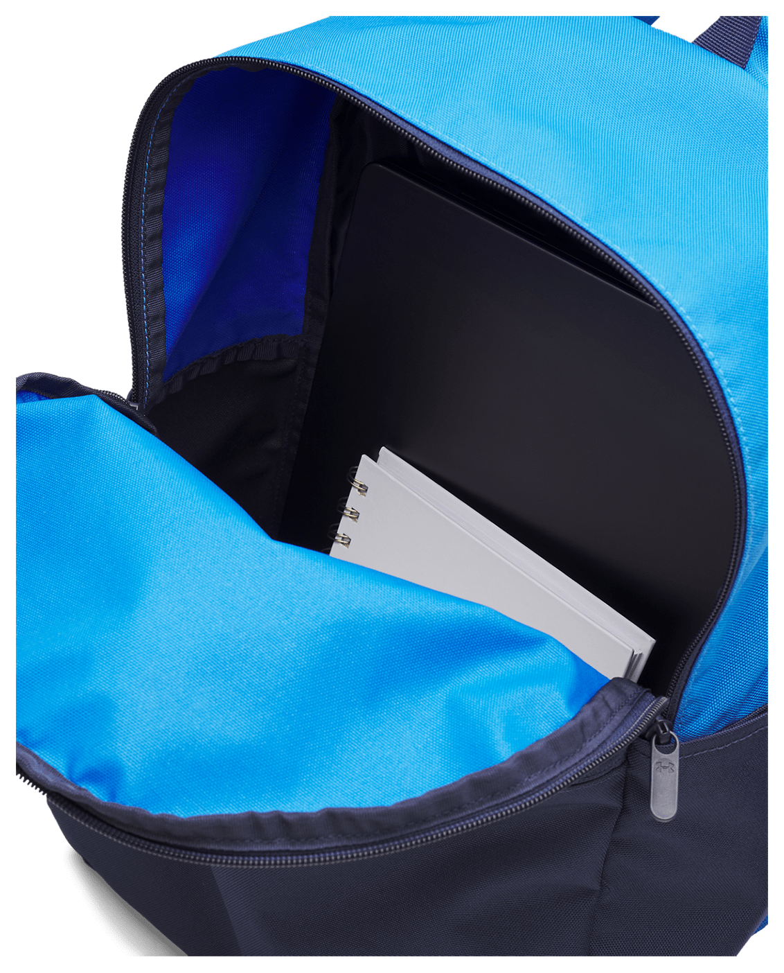 Under Armour Essential Printed Backpack Blue Atlantis