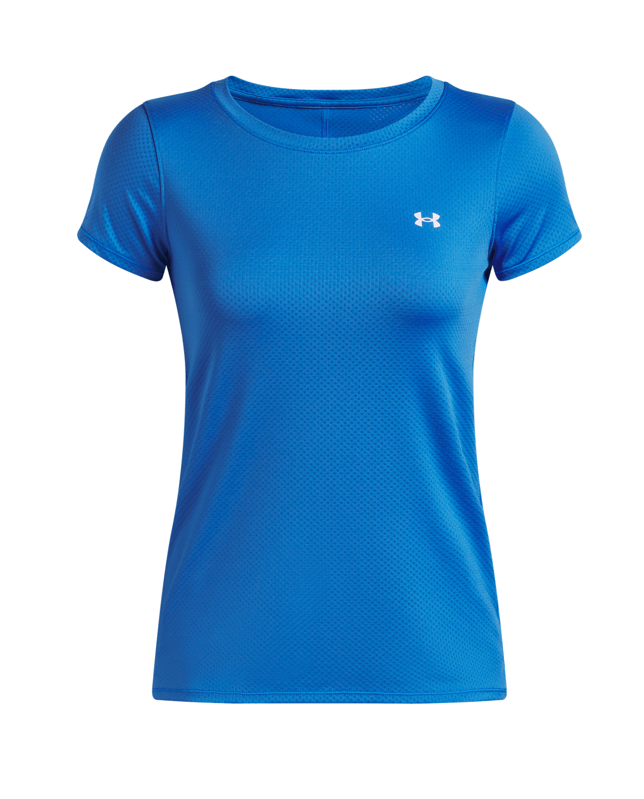 Under Armour Women's HeatGear® Armour Short Sleeve Baselayer Top Blue