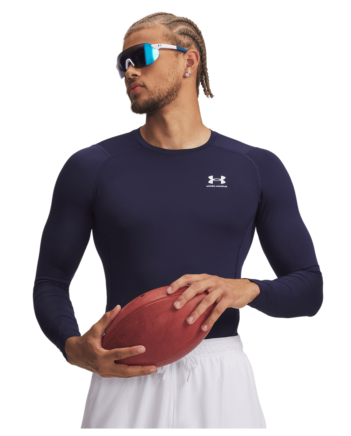 Under Armour HeatGear® Armour Long Sleeve Top Midnight Navy