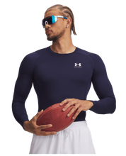 Under Armour HeatGear® Armour Long Sleeve Top Midnight Navy
