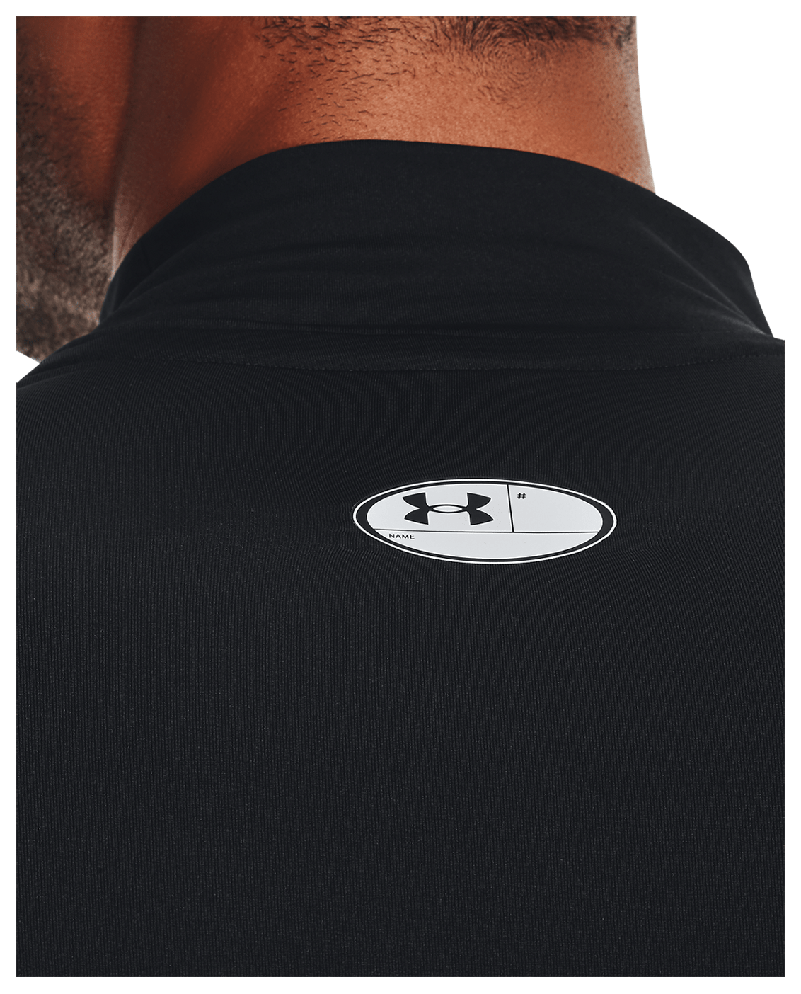 Under Armour HeatGear® Men's Mock Long Sleeve Top Black