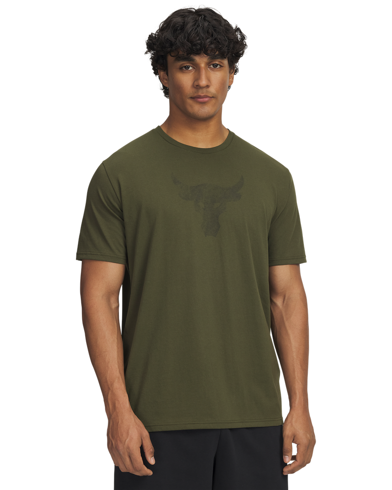 Under Armour Project Rock Payoff Graphic T-Shirt Expedition Green