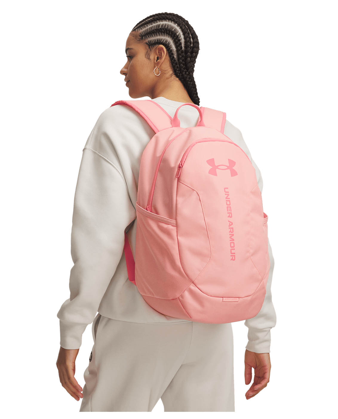 Under Armour Hustle Lite Backpack Posh Pink