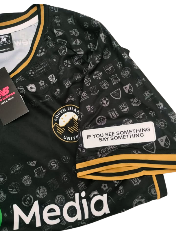 South Island United Football Replica Away Shirt 2026