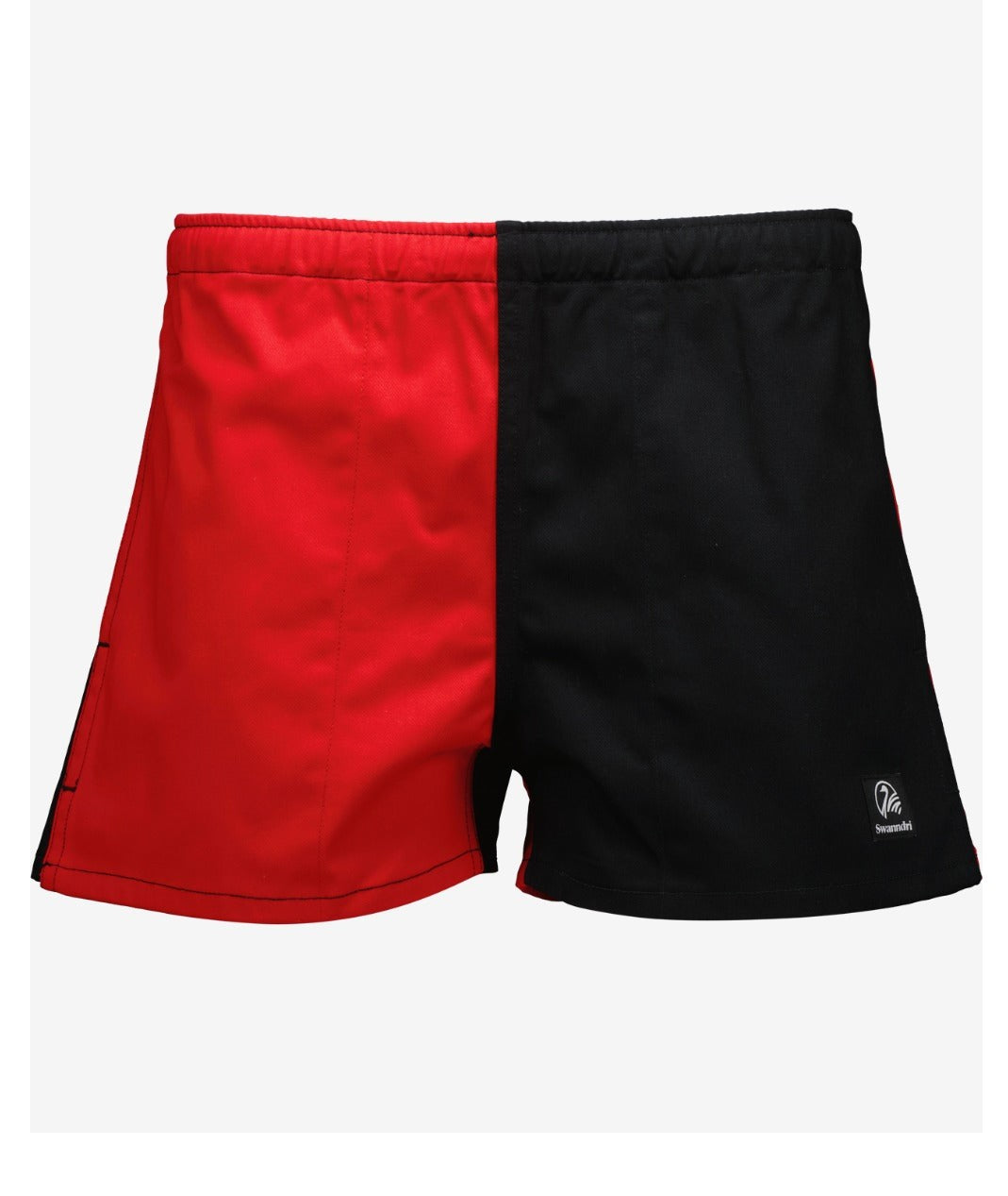 Swanndri Men's Chequered Cotton Rugby Short Red/Black – RYOS NZ