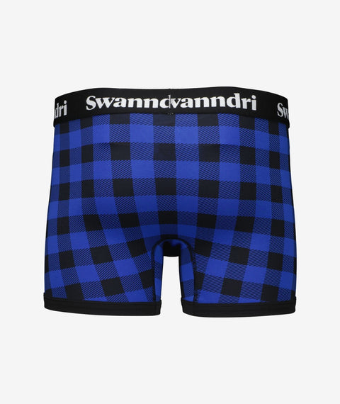 Swanndri Men's Cotton Undies Blue/Black