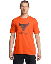 Under Armour Project Rock Payoff Graphic T-Shirt Orange