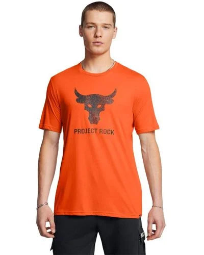 Under Armour Project Rock Payoff Graphic T-Shirt Orange