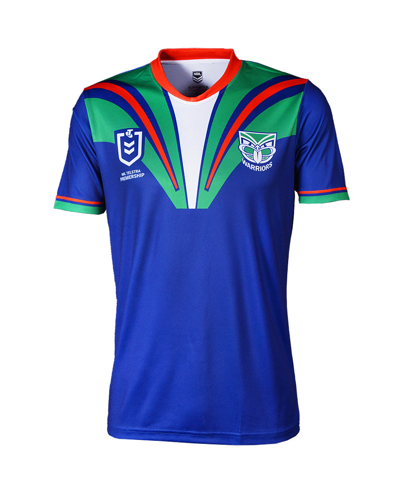 【海外Ｌサイズ】NRL ＮＺ・ウォーリアーズ 2022 ホームジャージ 海外Lサイズ】NRL NZ・ウォーリアーズ 2022 ホームジャージ