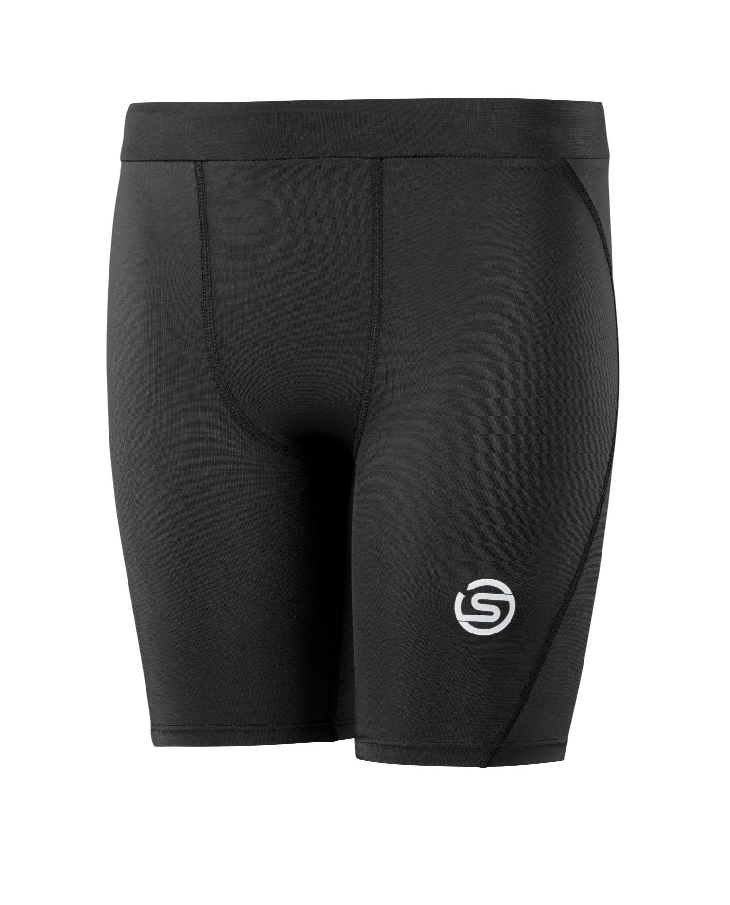 SKINS Kid's Series-1 Half Tights Black