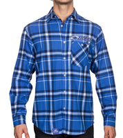 Blues Lumberjack Flannel Shirt