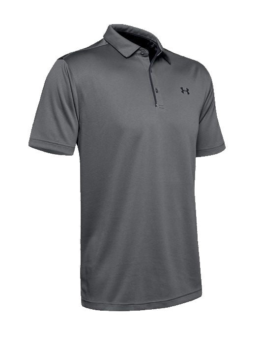 Under Armour Tech Men’s Golf Polo Shirt Graphite