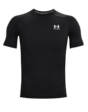 Under Armour Mens HG Armour Comp SS Tee Black