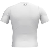 Under Armour Mens HG Armour Comp SS Tee White