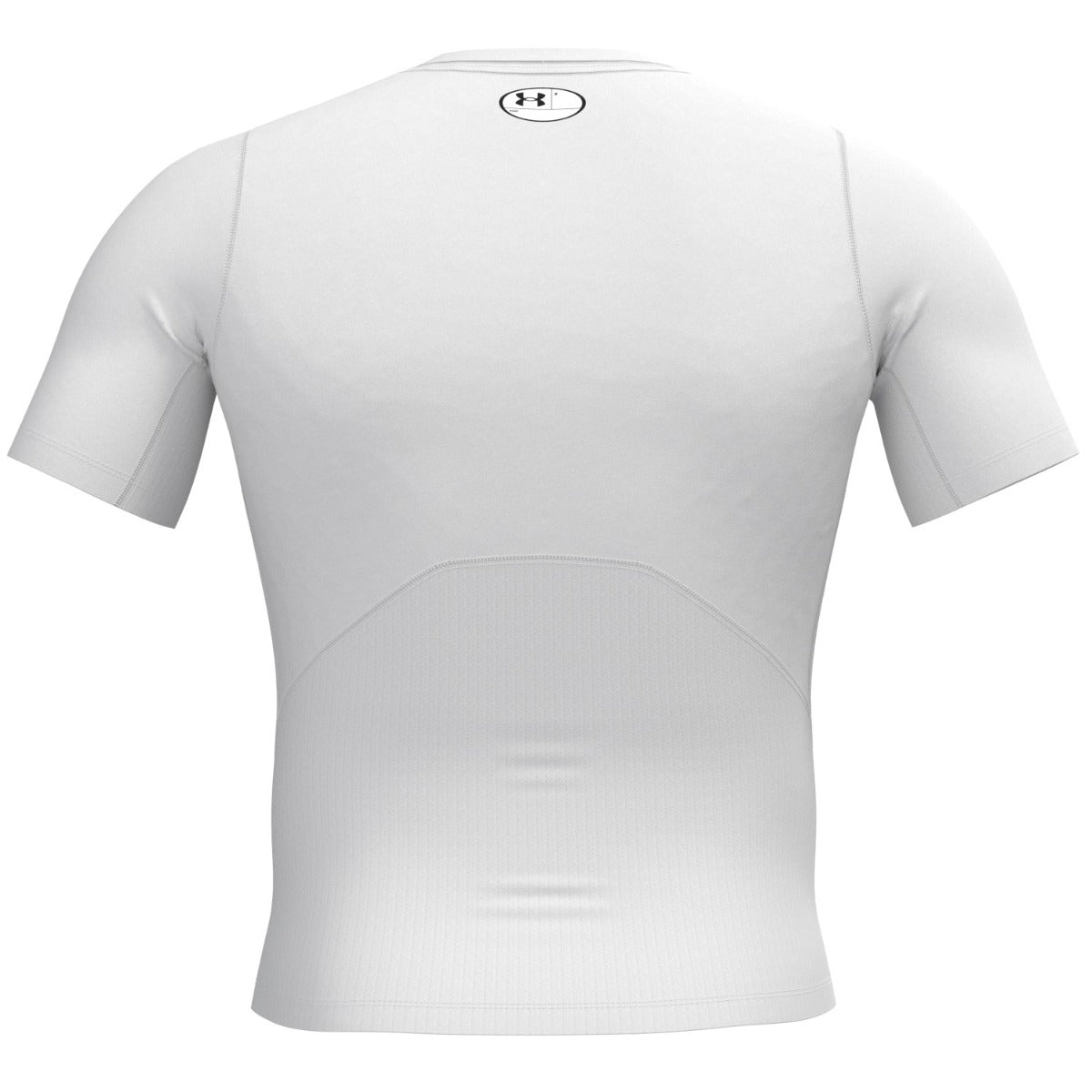 Under Armour Mens HG Armour Comp SS Tee White
