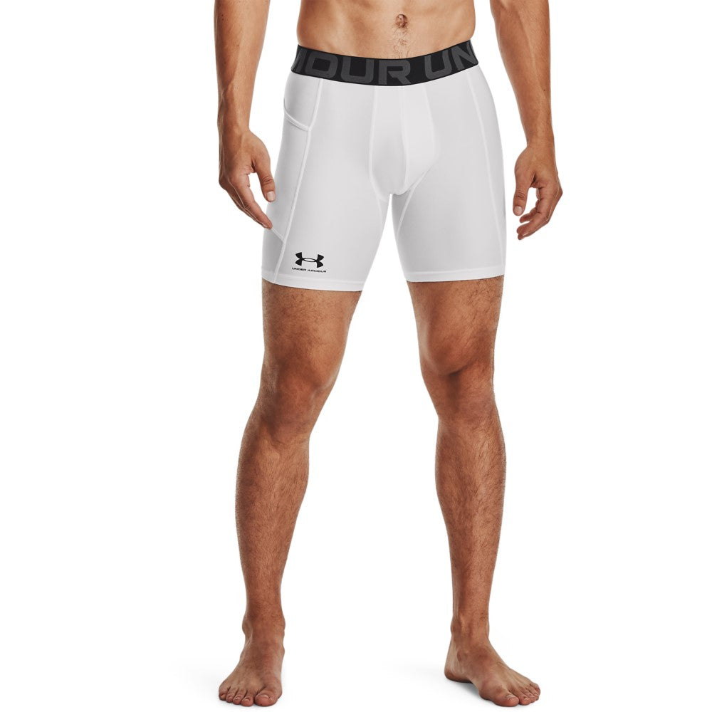 Under Armour Mens HG Armour Shorts White