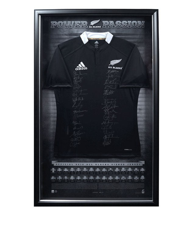 All Blacks Framed Signed Jersey 2012