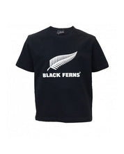 Black Ferns Kids Logo T-Shirt Black