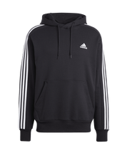 adidas Ess 3S French Terry Hoodie Black