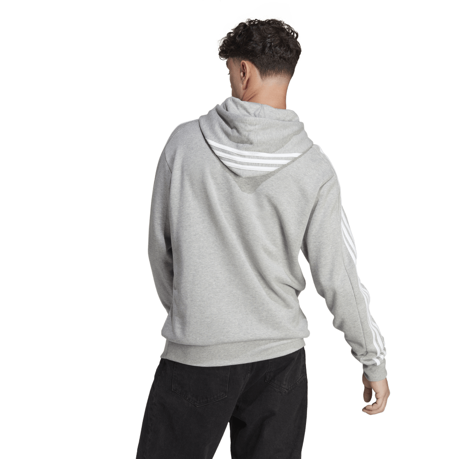 adidas Ess 3S French Terry Hoodie Grey