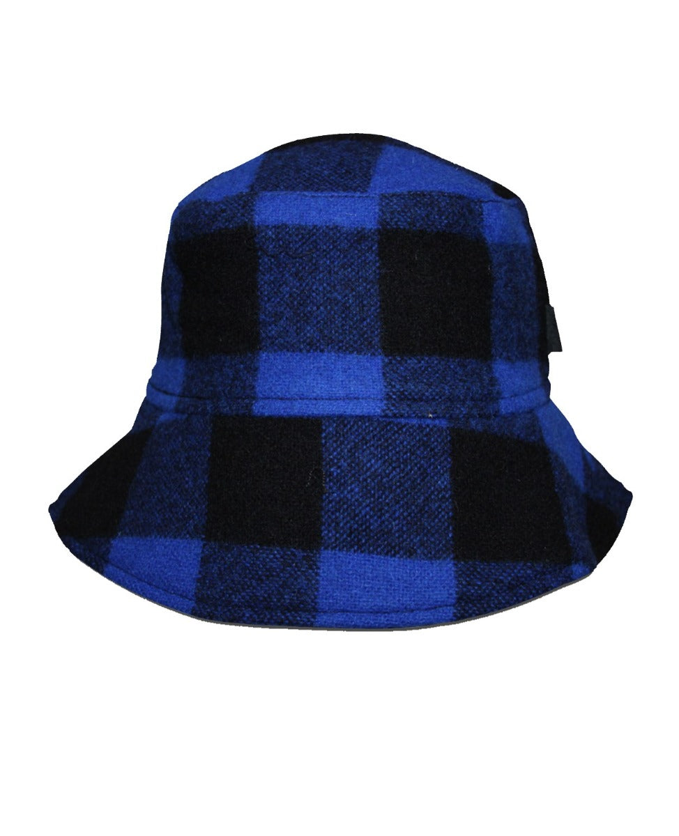 Swanndri Wool Crusher Hat Blue/Black