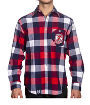 Sydney Roosters NRL Lumberjack Flannel Shirt