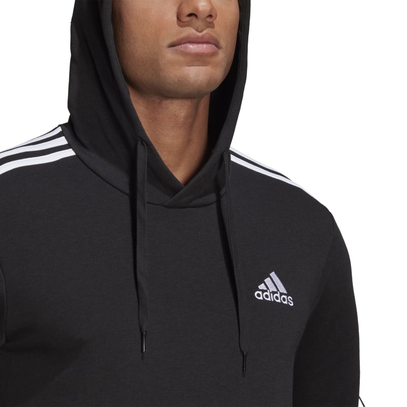 Adidas 3S French Terry Hoodie Black