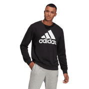 Adidas Big Logo French Terry Sweatshirt Black