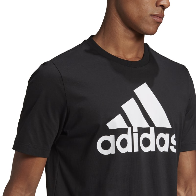 Adidas Big Logo Ess Tee Black