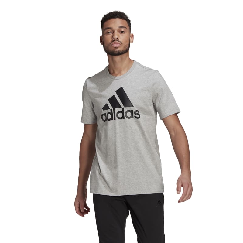 Adidas Ess Big Logo T-Shirt Grey