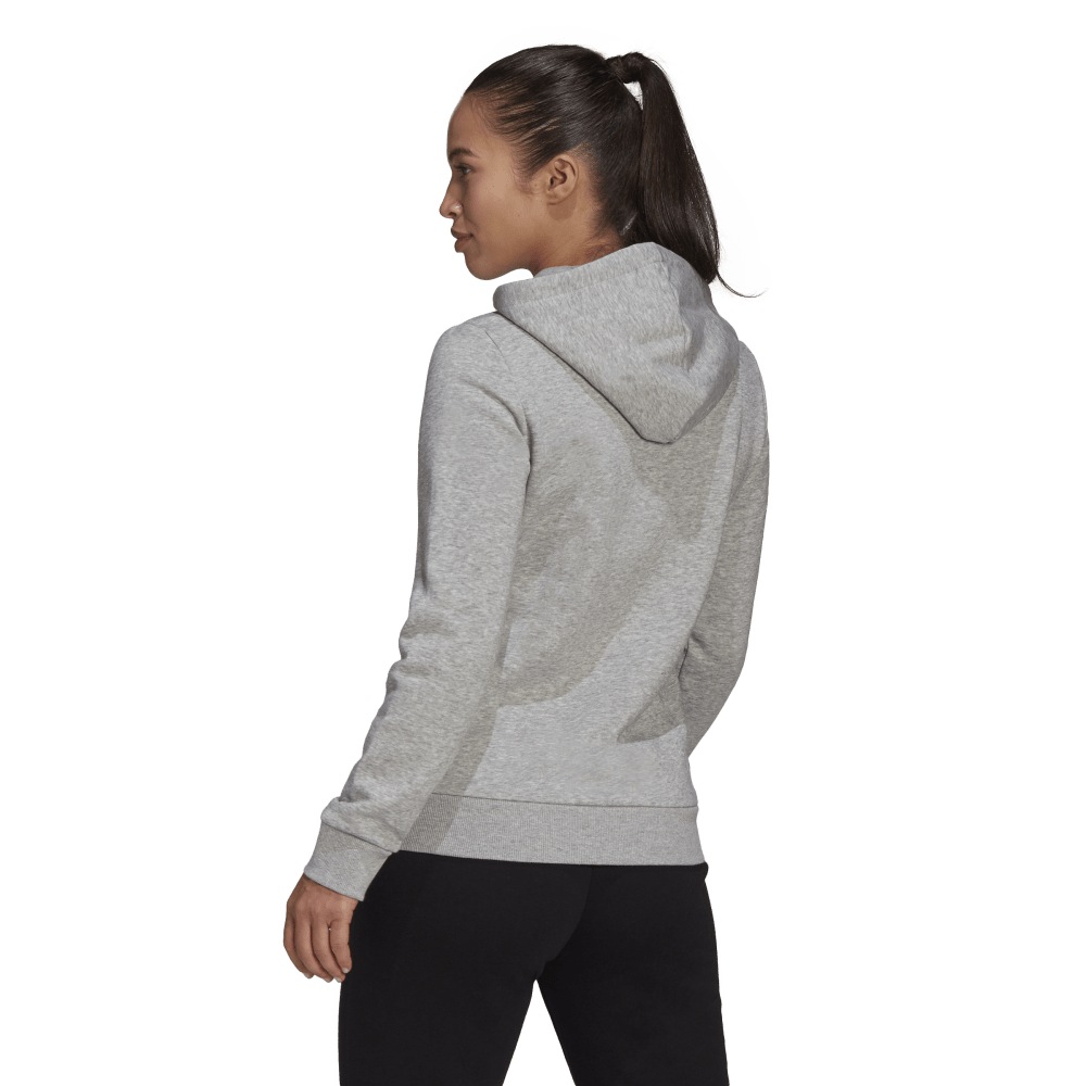 Adidas Women's Essentials Logo Fleece Hoodie Grey