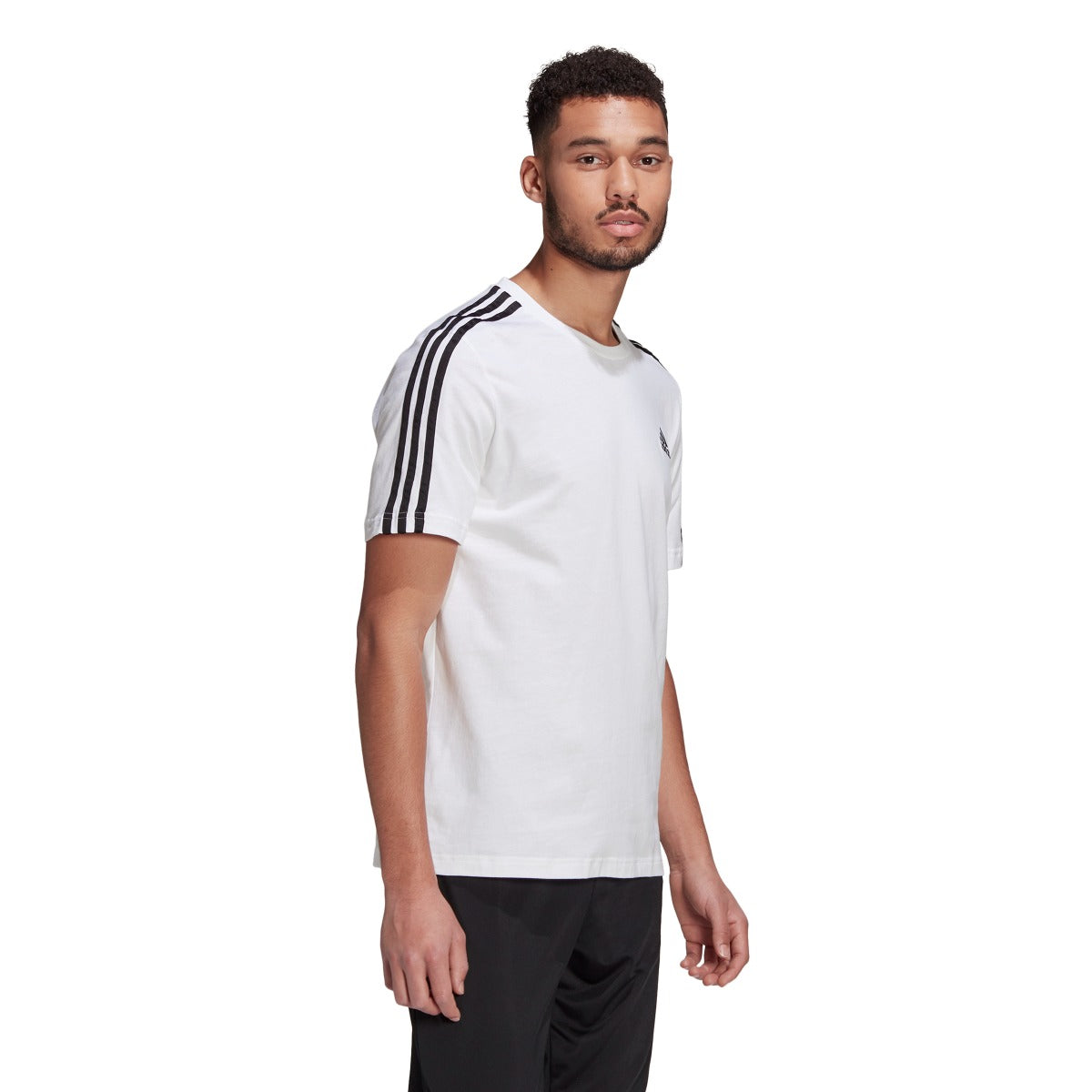 Adidas Ess 3S T-Shirt White