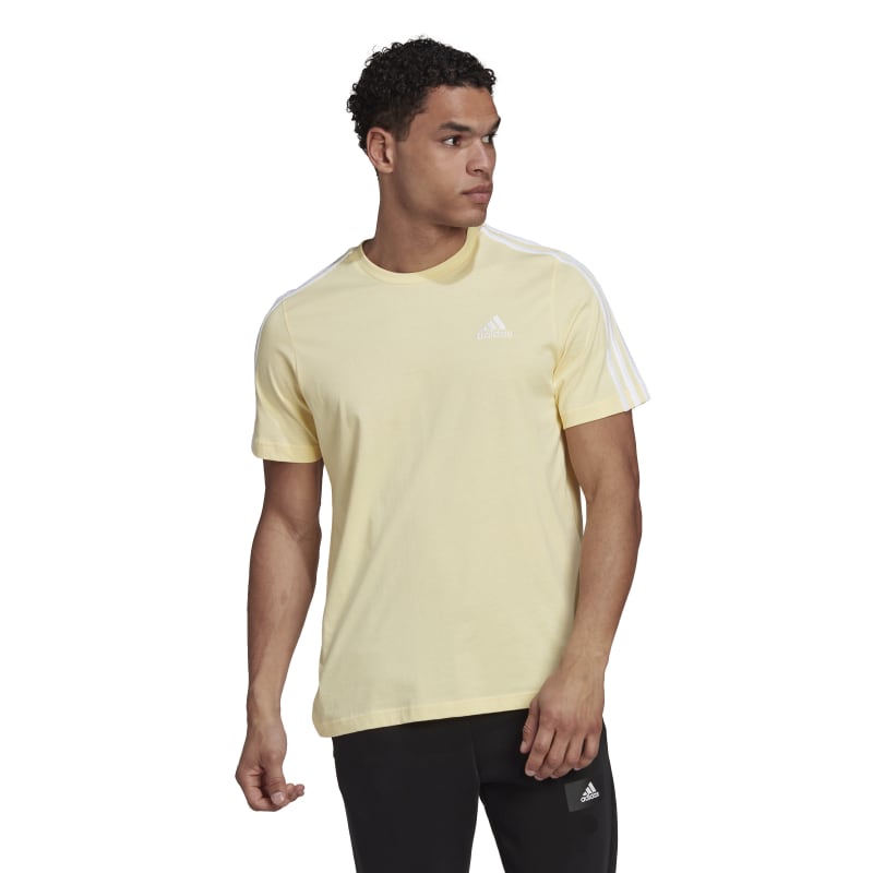 Adidas Ess 3S Tee Almost Yellow