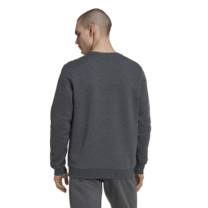 Adidas Big Logo Fleece Sweatshirt Dark Grey
