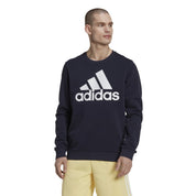 Adidas Big Logo Fleece Sweatshirt Legend Ink