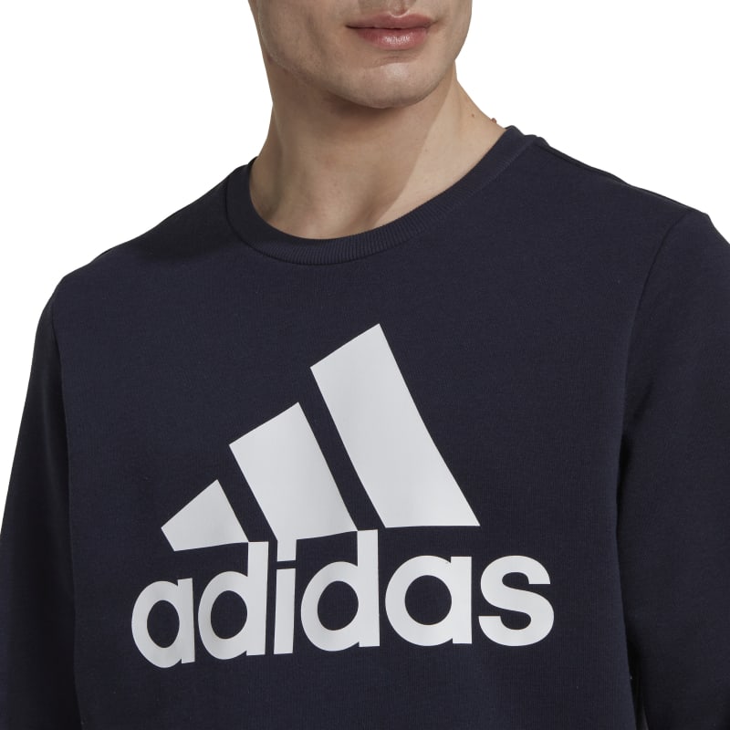 Adidas Big Logo Fleece Sweatshirt Legend Ink