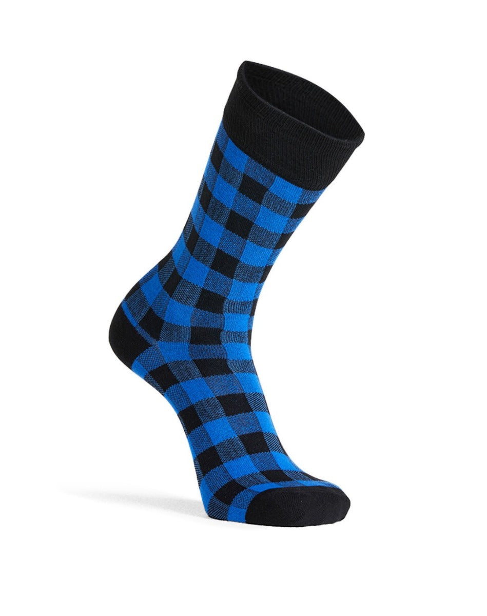 Swanndri Cotton Heritage Sock Blue/Black