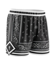 Triple Threat Paisley Short Black
