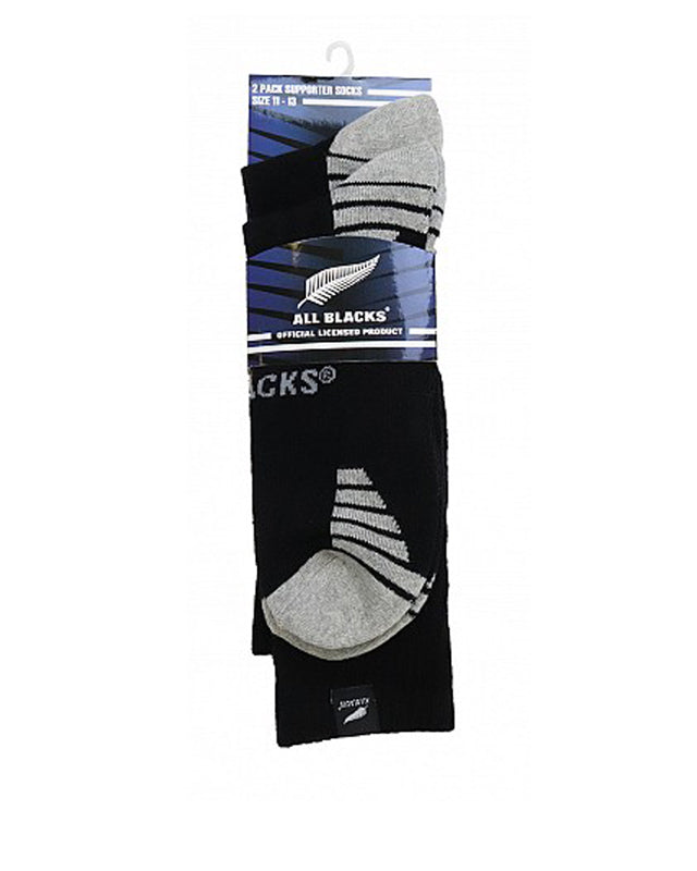All Blacks Supporter Sock - 2 Pack